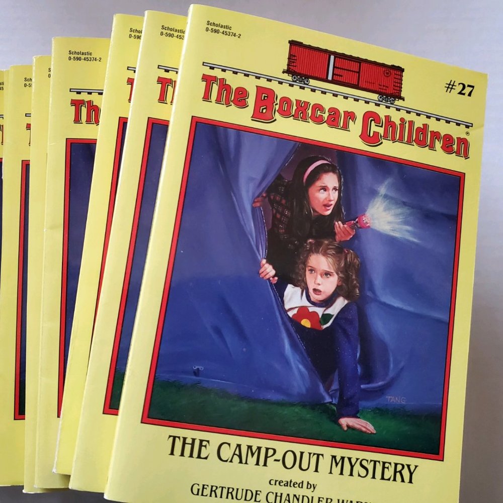 Boxcar Children Books - The Camp-Out Mystery #27 - Lot of  9 Copies